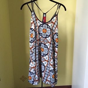 😍💜Akira Colorful Print Dress! Like New! 😍💜