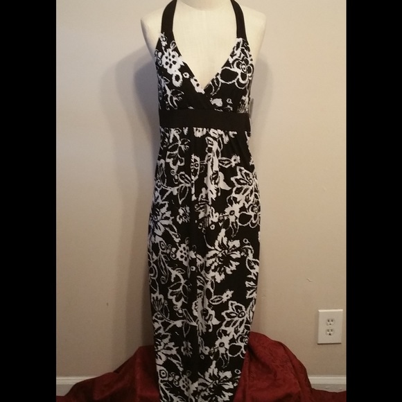 A very lovely, long, floral dress