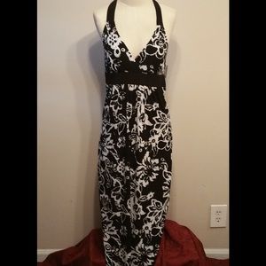 A very lovely, long, floral dress