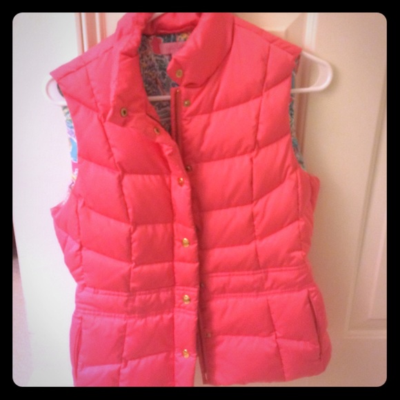 a lily Pulitzer vest