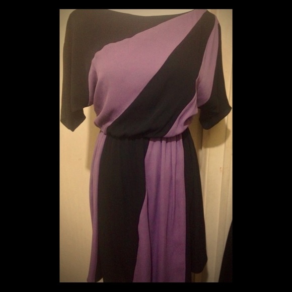 Alice & Olivia Silk Retro Boatneck Dress - Size XS