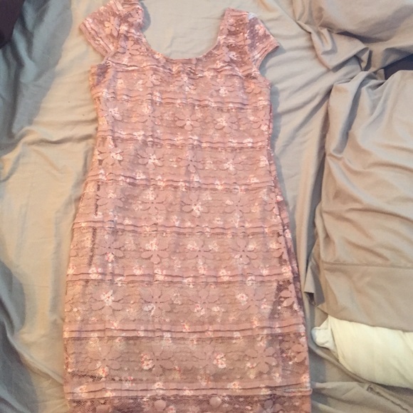 Cute lace floral dress
