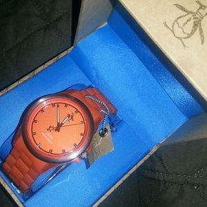 Brand New  Orange Penguin Watch
