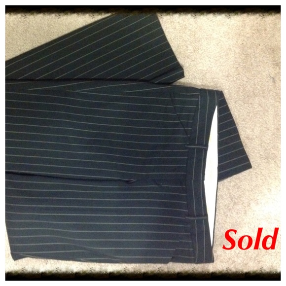 Limited ~ Classy Drew Fit Pin Striped Pants