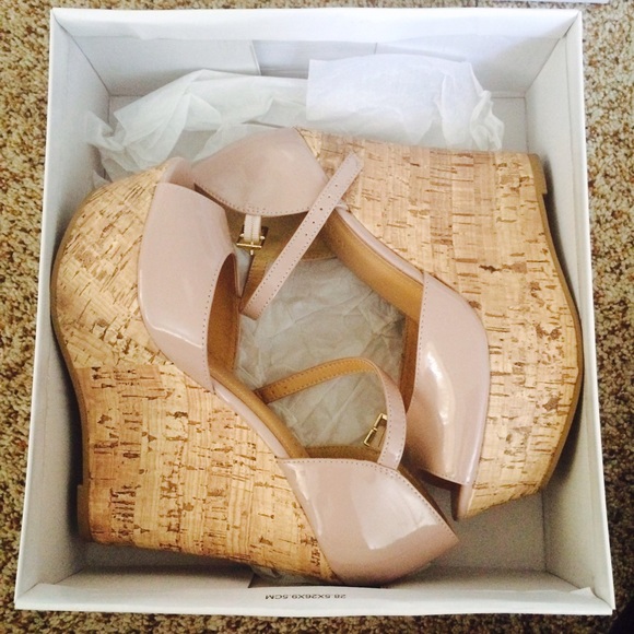 Forever 21 Shoes - Blush Wedges