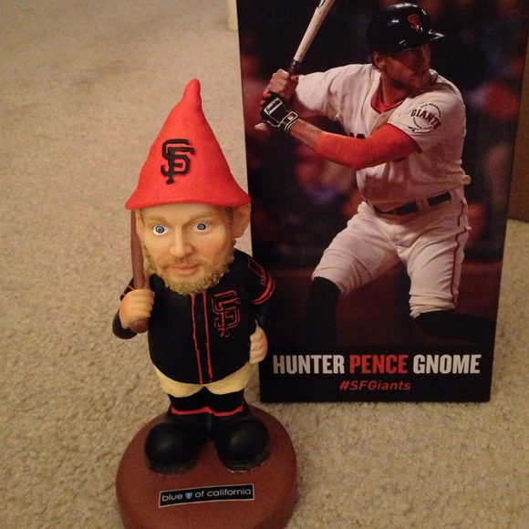 Giant's limited edition Hunter Pence Gnome - Picture 1 of 3