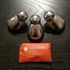 3 Magnetic Wall Key Holders