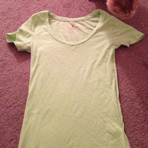 Neon green cotton VS shirt