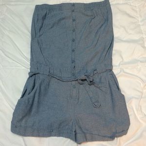 Blue jean romper!