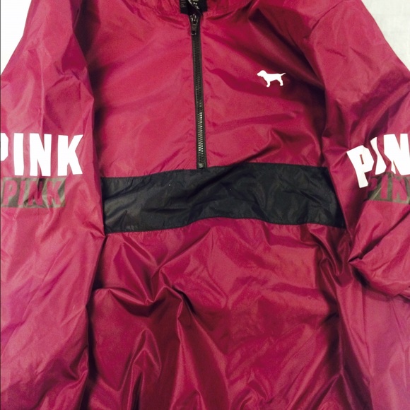 PINK Victoria's Secret Jackets & Blazers - PInk rain jacket