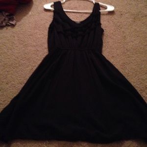 Black flowy dress