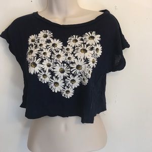 Sunflower baby tee