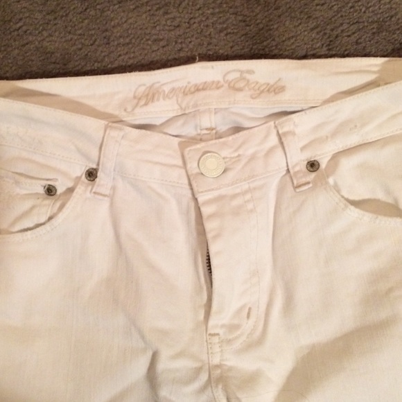 White jeans straight leg