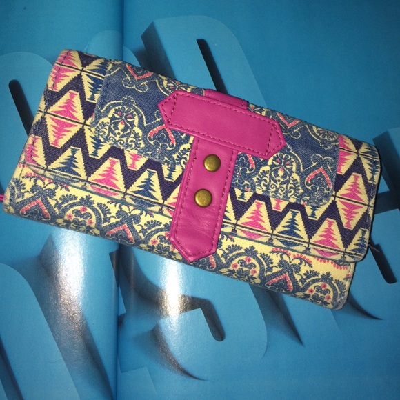 TRIBAL WALLET | 4"x7" CLOTH WALLET JEWEL TONES