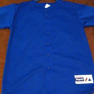 Blank Majestic Baseball Jersey