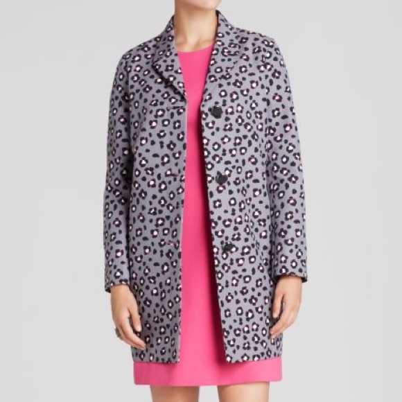 kate spade leopard jacket