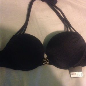 Black Victoria secret bathing suit Top
