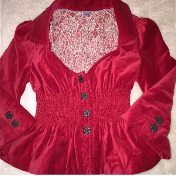 Anthropology Elevensen short jacket size Xs