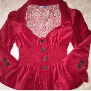 Anthropology Elevensen short jacket size Xs