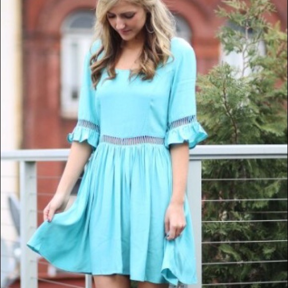 Fit and flare Altar'd State dress Size L