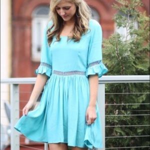 Fit and flare Altar'd State dress Size L