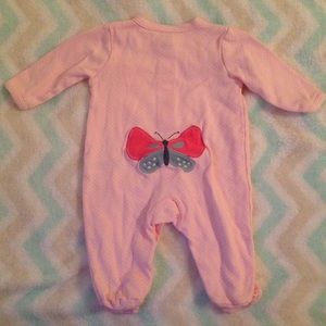 Carter's butterfly pajamas