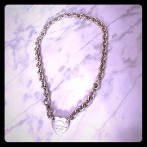 💯 AUTHENTIC Return to Tiffany Heart Tag Necklace