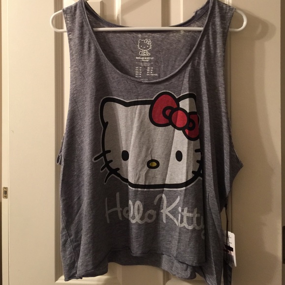 Sleeveless Hello Kitty Shirt - Picture 1 of 2