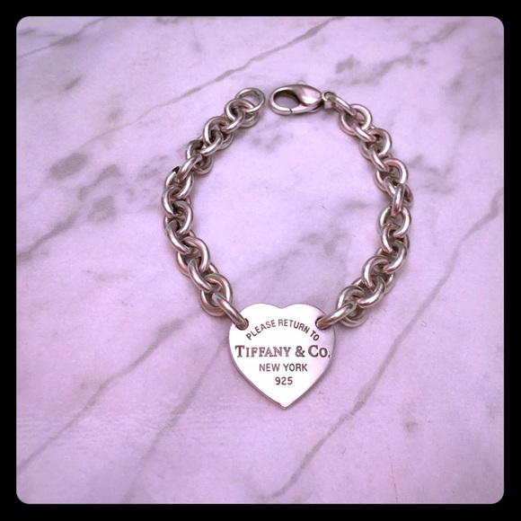 Tiffany & Co. Jewelry - 💯 AUTHENTIC Return to Tiffany Heart Tag Bracelet