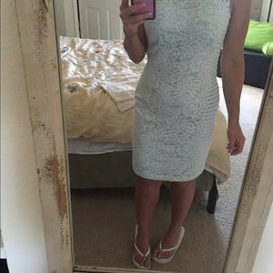 Jessica Simpson lace detail sheath dress sz 2 NWT