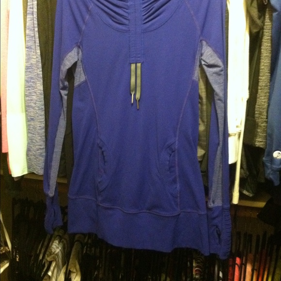 Back on Track Pigment Blue Pullover sz 4 - Picture 2 of 4