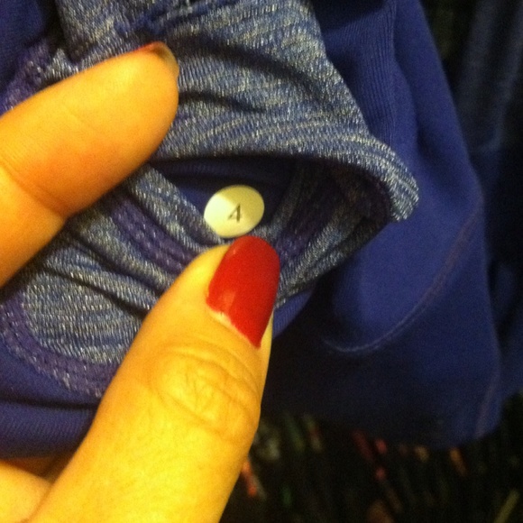 Back on Track Pigment Blue Pullover sz 4 - Picture 4 of 4