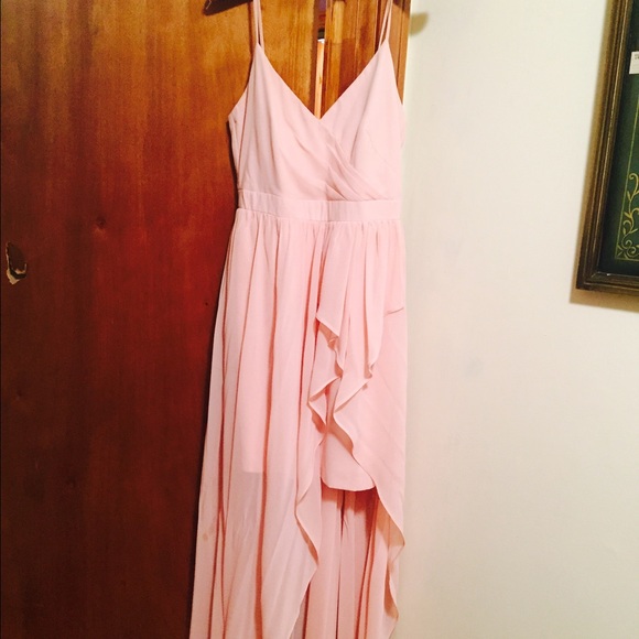 Maxi Light Pink Dress Great For Wedding. - Picture 1 of 4