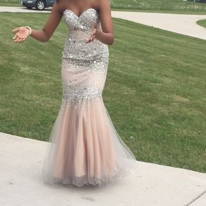 Prom dress from David's Bridal