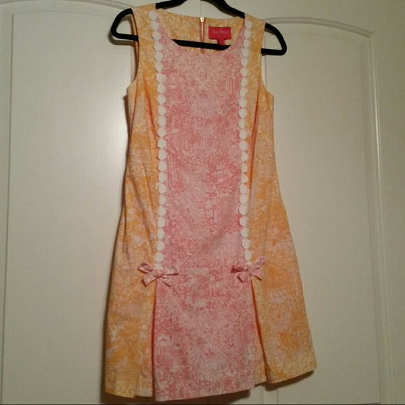 EUC Lilly Pulitzer Jubilee Shift Dress Size 4