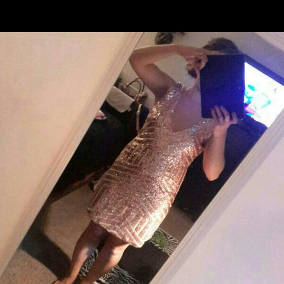Gatsby inspired sequin dress