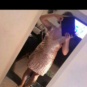 Gatsby inspired sequin dress