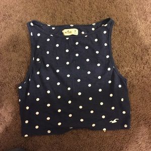 Hollister pokadots crop