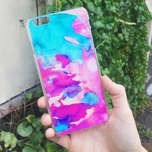 NEW watercolor print iPhone case!