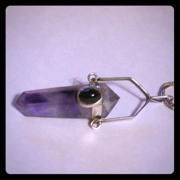 Jewelry - Amethyst Crystal with Amethyst Stone