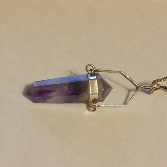 Amethyst Crystal with Amethyst Stone - Picture 4 of 4