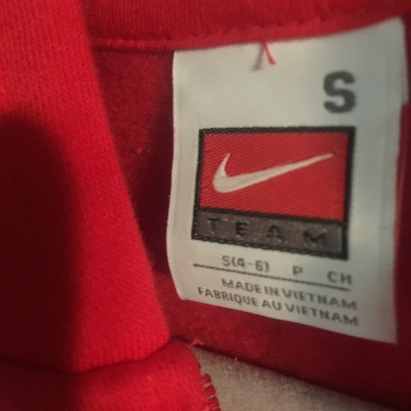 SOLDNike Ohio state red zip up hoodie - Picture 3 of 3