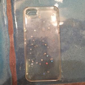 Brandy Melville Rare iPhone 5/5s glitter star case