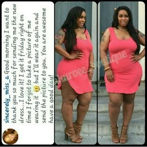 Plus size tank t shirt dress