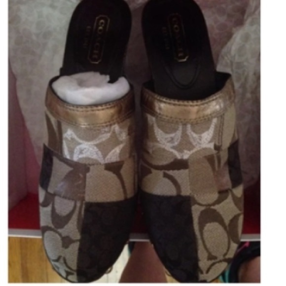 Coach patchwork clogs - Picture 2 of 2