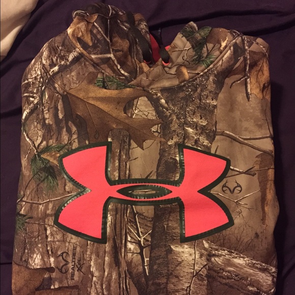 Under Armour camo hoodie