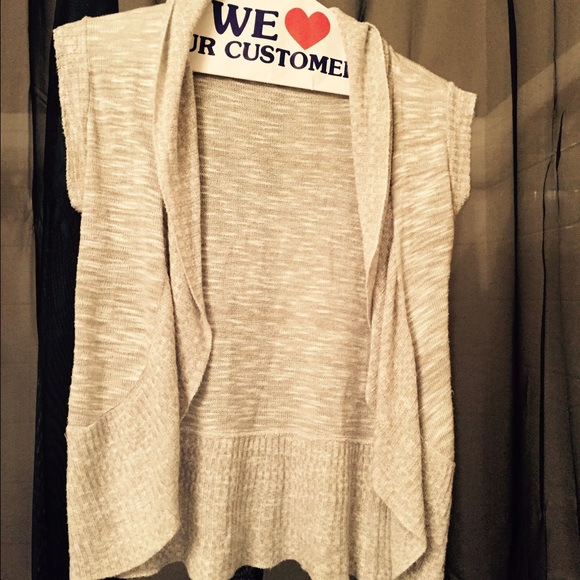 Light weight gray cardigan