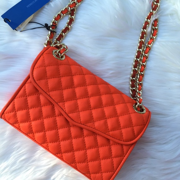 Rebecca Minkoff Handbags - SALE⭐️ Rebecca Minkoff Quilted Mini Affair Orange