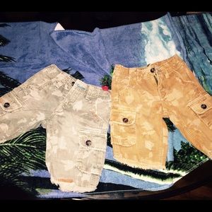 2pair of True Religion shorts
