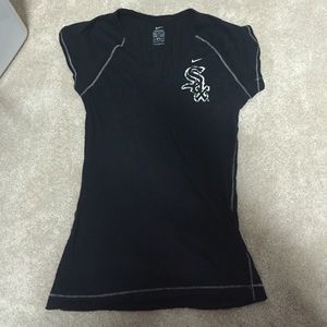 Women's size S black Nike White Sox shirt
